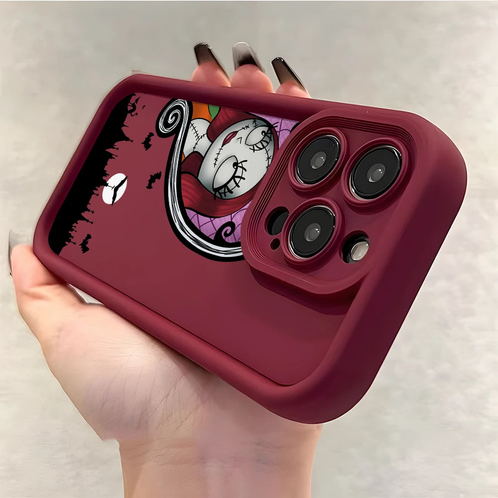 Coque Téléphone Couple Corpse Bride – Coque Romantique Gothique pour iPhone