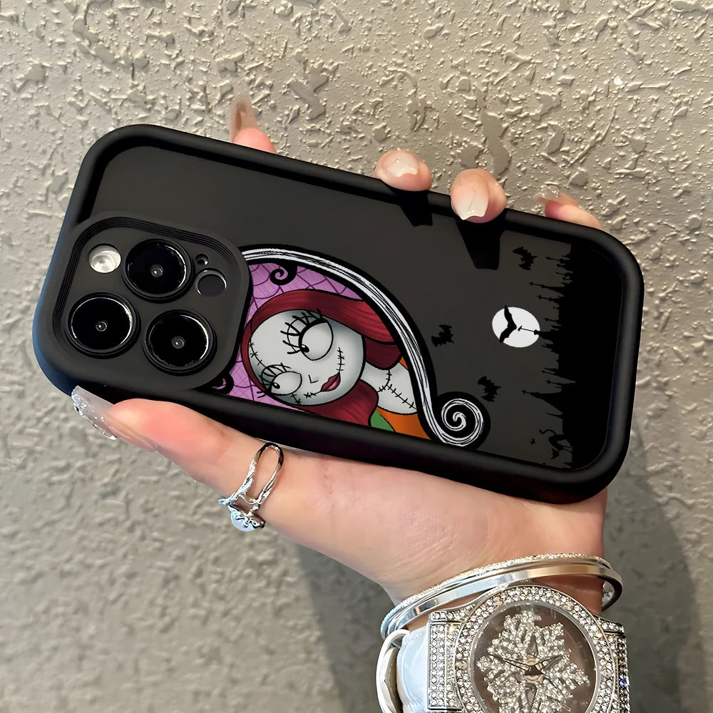 Coque Téléphone Couple Corpse Bride – Coque Romantique Gothique pour iPhone