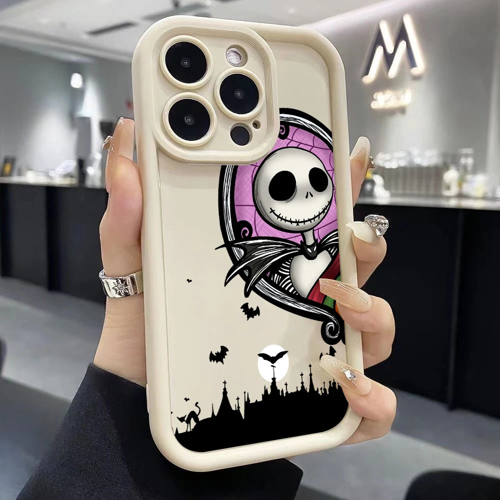 Coque Téléphone Couple Corpse Bride – Coque Romantique Gothique pour iPhone