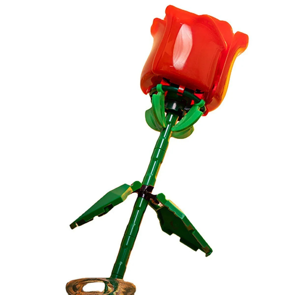 Bouquet de Roses Éternelles à Construire – Puzzle en Blocs – Cadeau Créatif Saint-Valentin