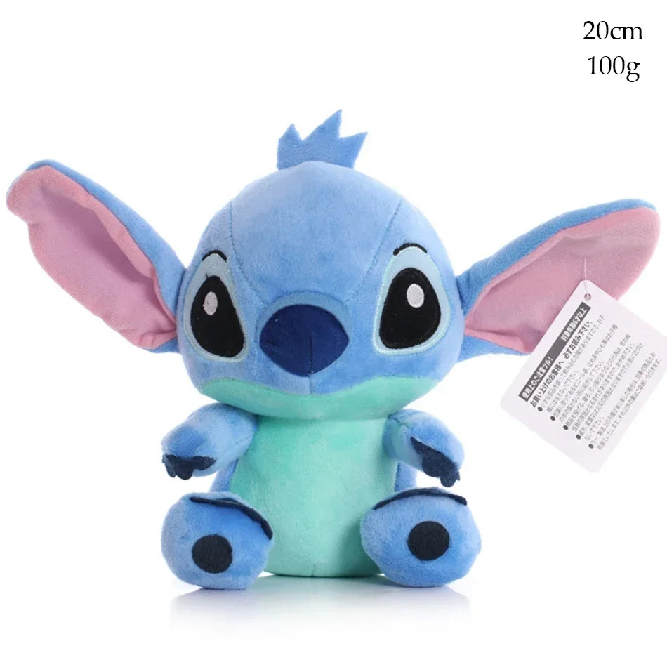 Peluche Disney Stitch Bleu & Rose – Lilo & Stitch | Cadeau Saint-Valentin