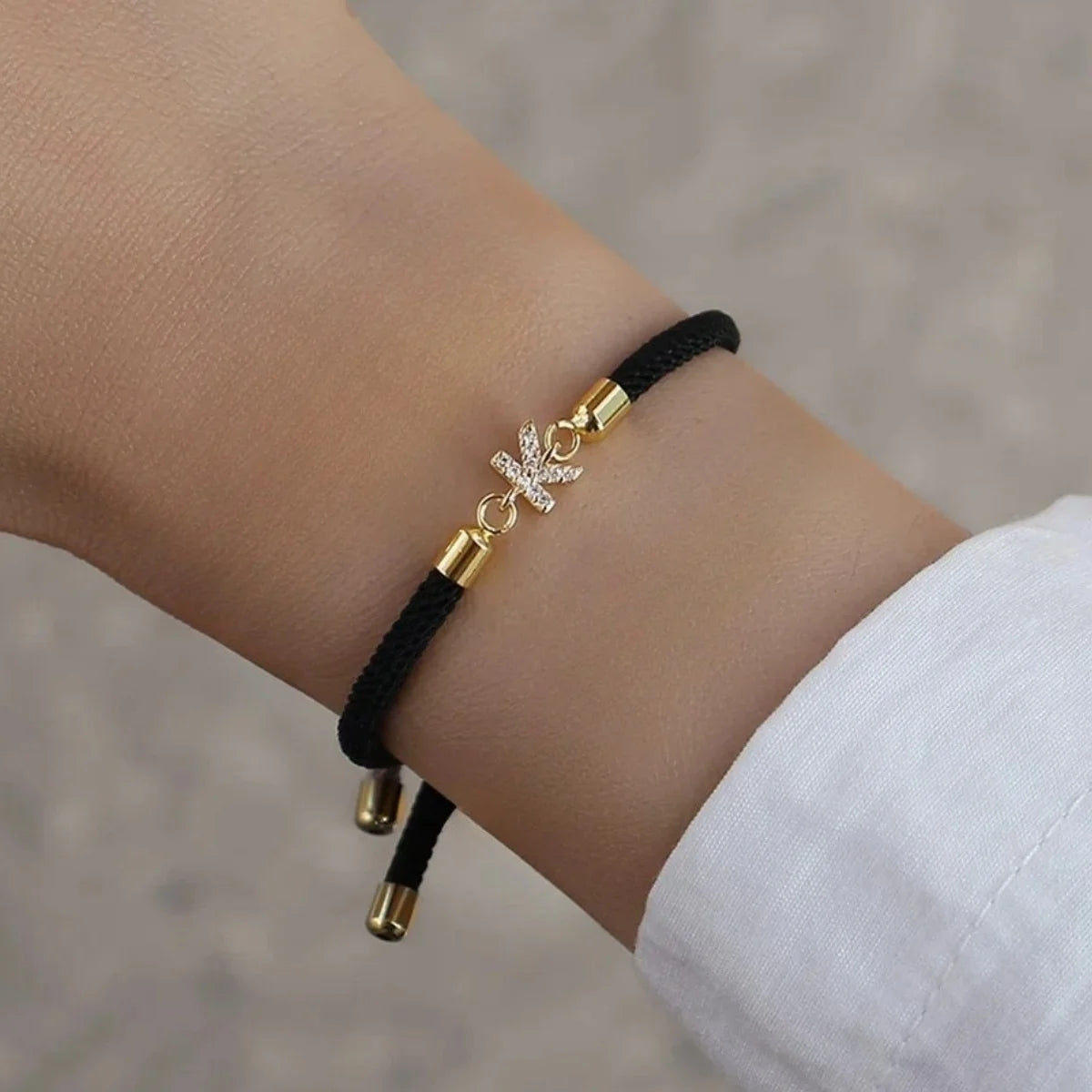Bracelet Chaîne Lettre Initiale avec Cœur – Bijou Femme