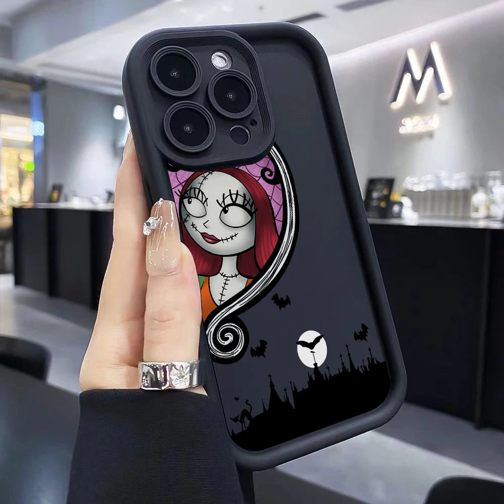 Coque Téléphone Couple Corpse Bride – Coque Romantique Gothique pour iPhone