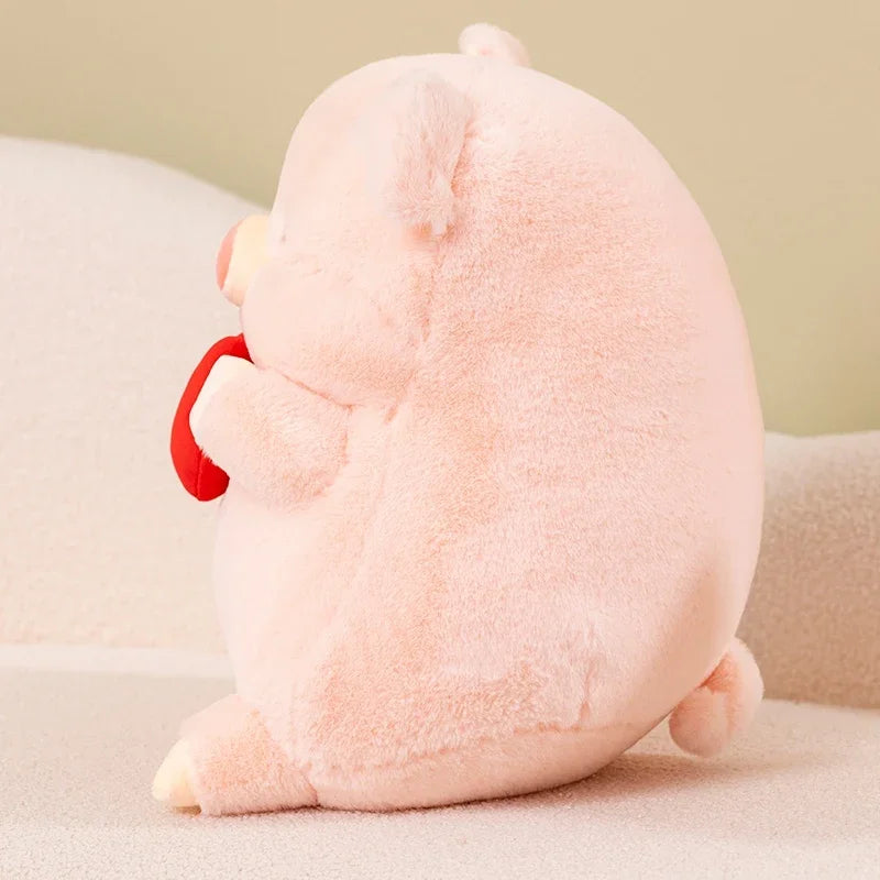 Peluche Cochon Cœur – Jouet Doux et Mignon pour Saint-Valentin et Cadeau d’Amour