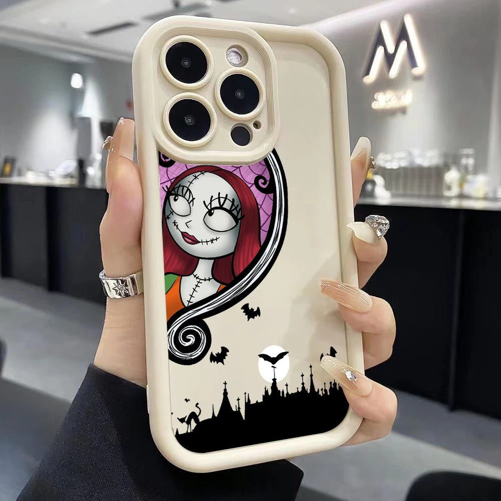 Coque Téléphone Couple Corpse Bride – Coque Romantique Gothique pour iPhone