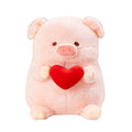 Peluche Cochon Cœur – Jouet Doux et Mignon pour Saint-Valentin et Cadeau d’Amour