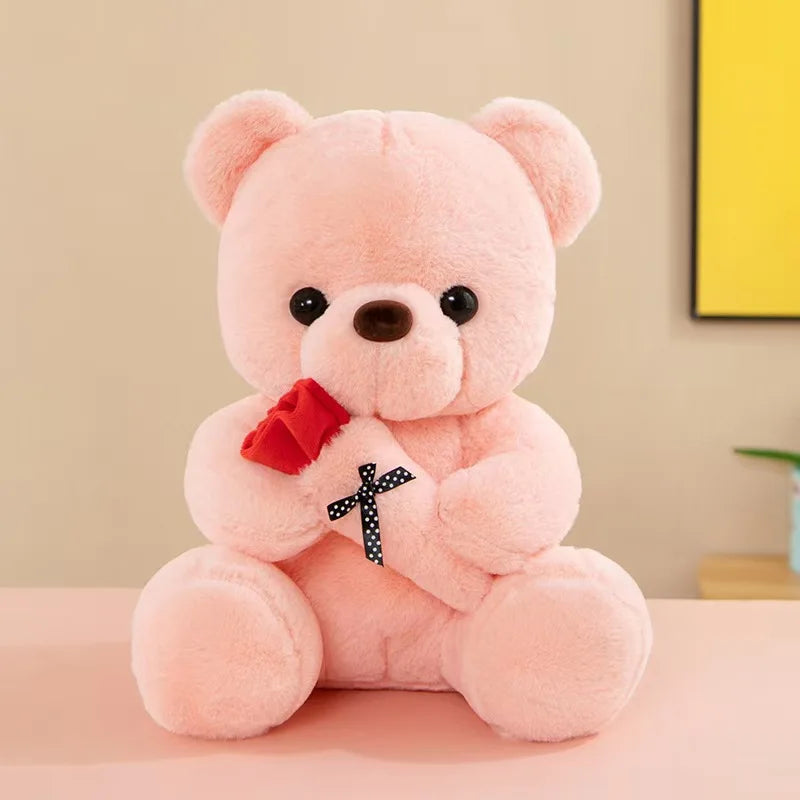 Ours en Peluche Rose “Hug Bear” – Cadeau Saint-Valentin