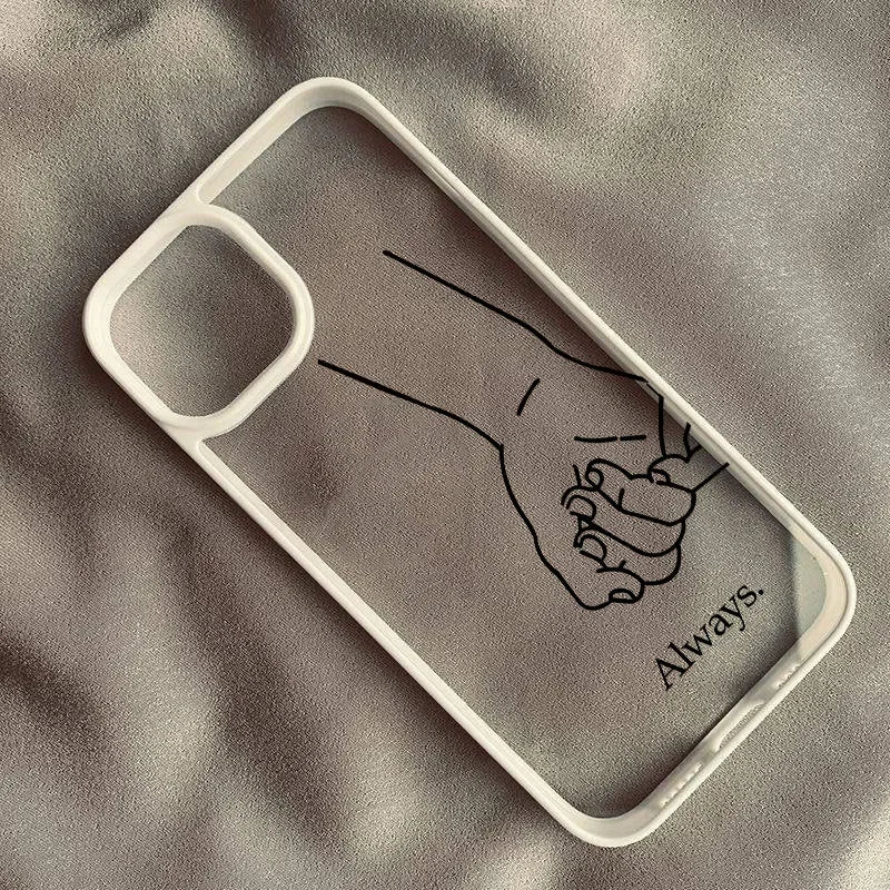 Coque iPhone “Always and Forever” – Couple Amoureux