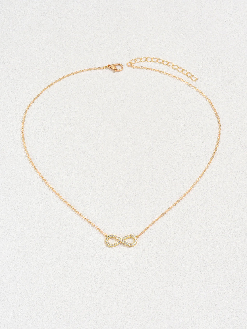 Collier Infini en Acier Inoxydable – Symbole d’Amour Éternel