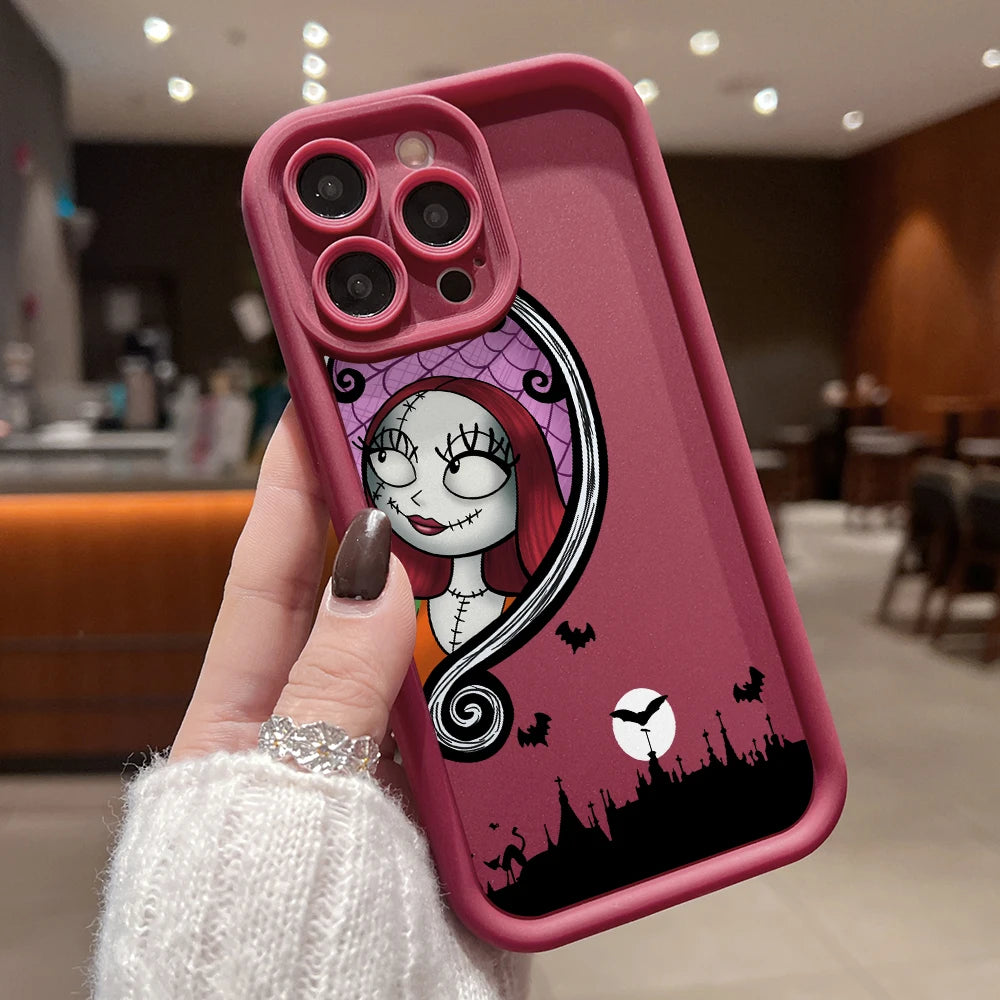 Coque Téléphone Couple Corpse Bride – Coque Romantique Gothique pour iPhone