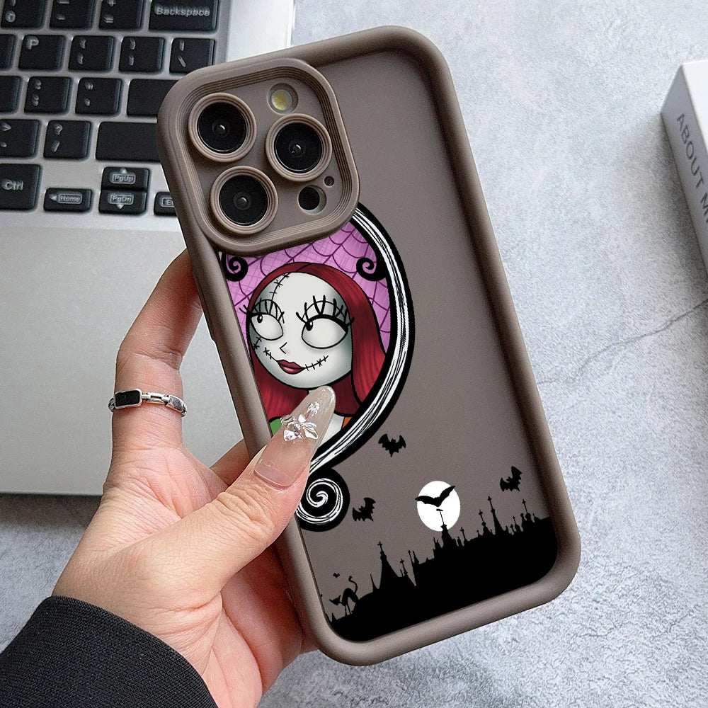 Coque Téléphone Couple Corpse Bride – Coque Romantique Gothique pour iPhone