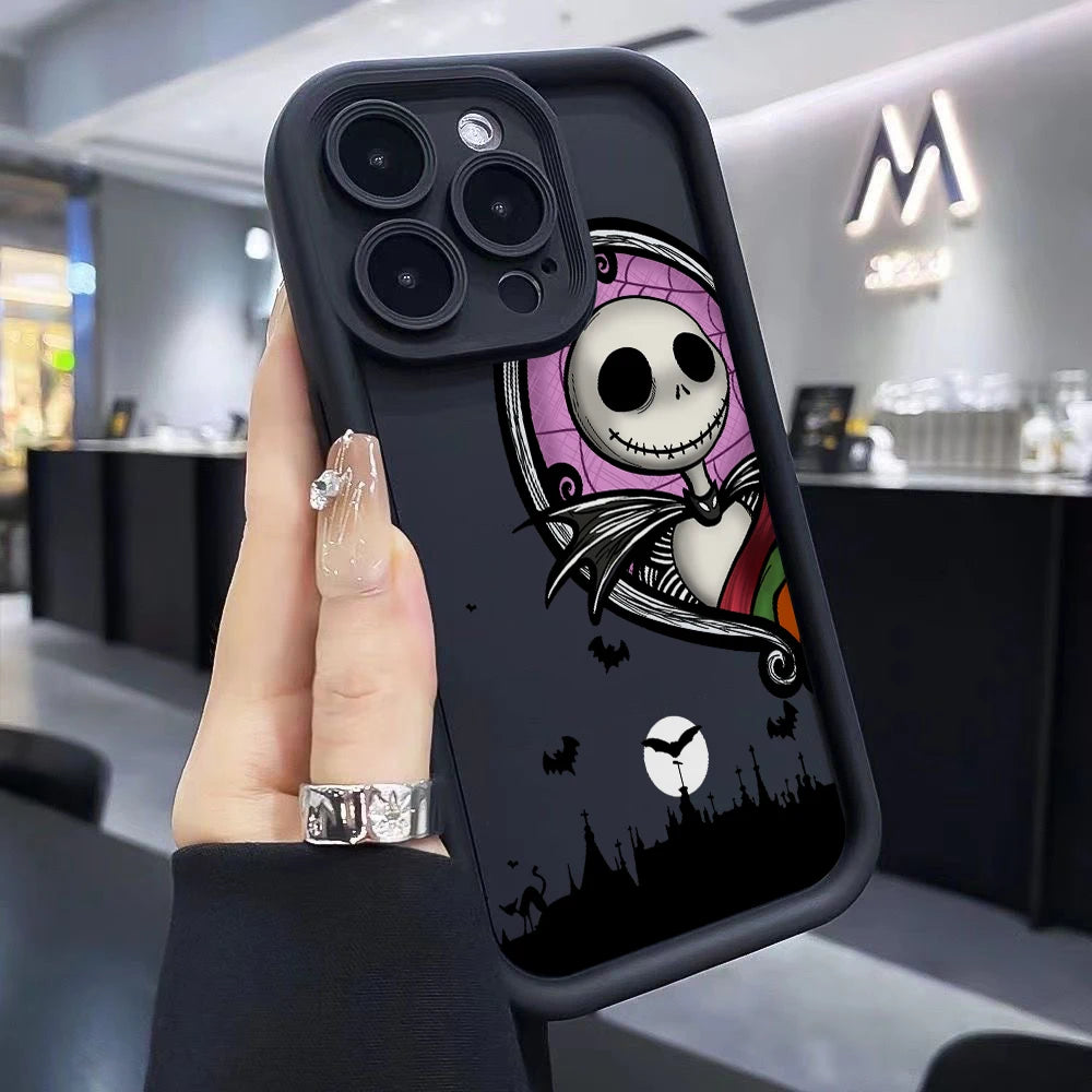 Coque Téléphone Couple Corpse Bride – Coque Romantique Gothique pour iPhone