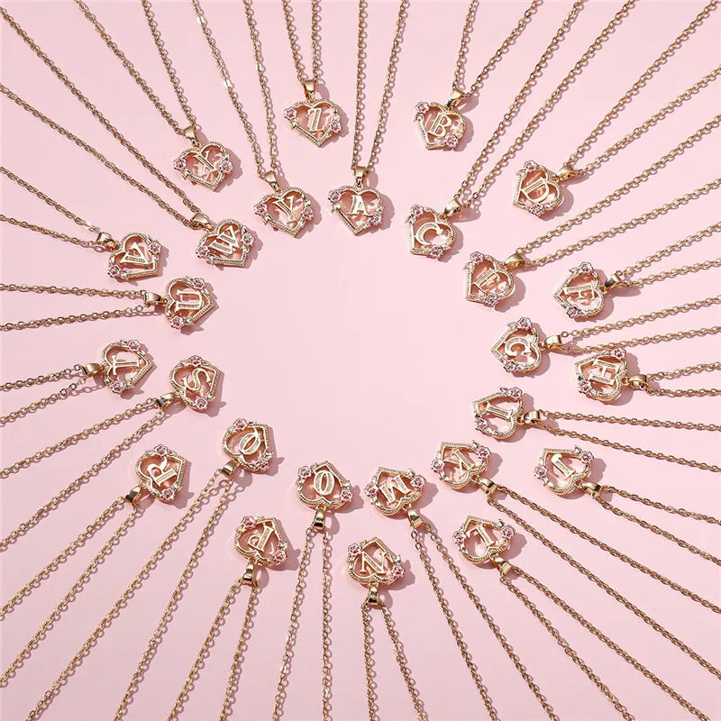 Collier Personnalisé avec Initiale au Choix – Bijou Unique et Élégant